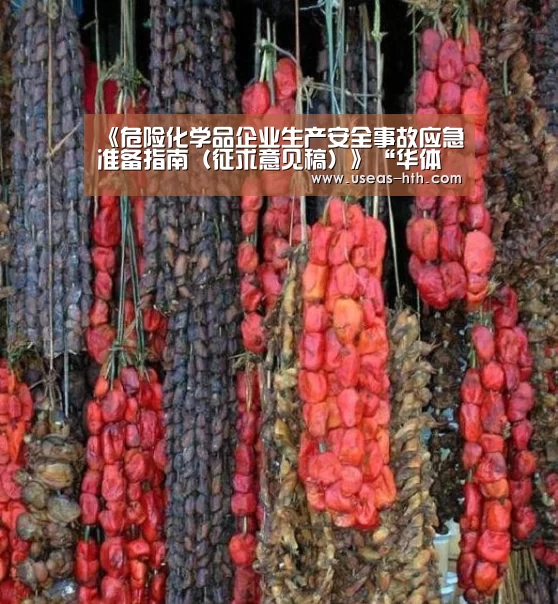 《危险化学品企业生产安全事故应急准备指南(征求意见稿)》“华体会官方”(图1) 华体会